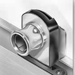 CompX Timberline Glass Door Lock Compression Mount Style - SKU: CB-361