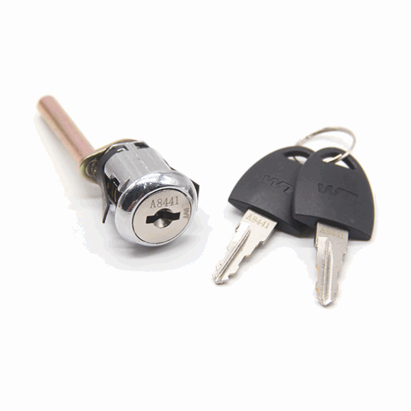 0703S-KD - CHROME CAM LOCK - KEYED DIFFERENT - WANGTONG more images