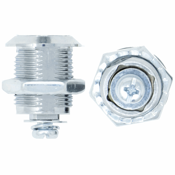 9900S-20-KD - CHROME CAM LOCK - KEYED DIFFERENT - WANGTONG more images