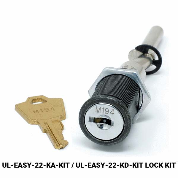 UL-EASY-22 - FILE CABINET LOCK - WESKO