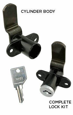 UL-EASY-25-KD-KIT - LOCK - EMPTY CYLINDER LOCK HOUSING - WESKO