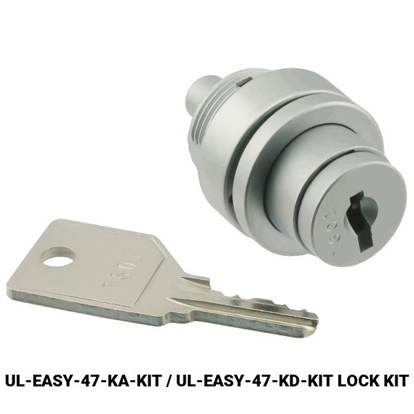 UL-EASY-47 - SHOWCASE LOCK CYLINDER BODY - WESKO more images