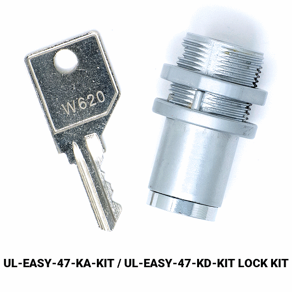 UL-EASY-47 - SHOWCASE LOCK CYLINDER BODY - WESKO more images