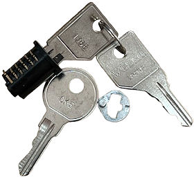 HON Black Lock Core Replacement Kit - SKU: F23CX-BLK