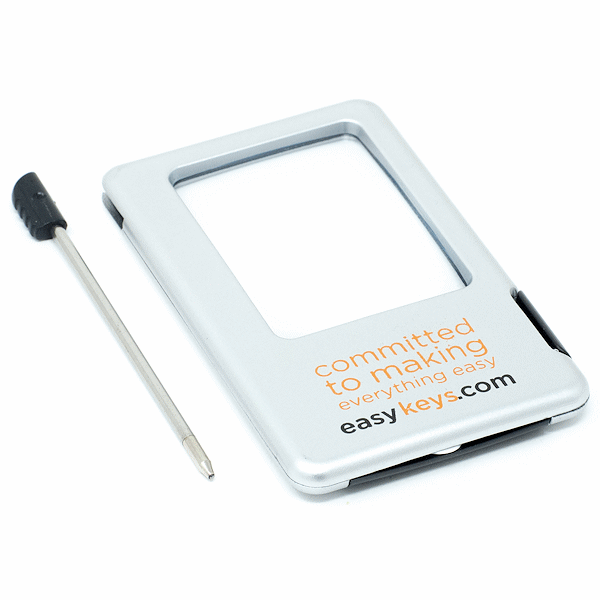 MAG CARD LIGHT - MAGNIFYING CARD LIGHT - EASYKEYS