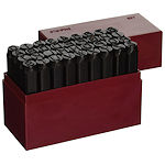 H & H Industrial Products Die Stamp Set 1/8” – Number & Letter Punch Set (0-9, A-Z) - SKU: 8016-0002