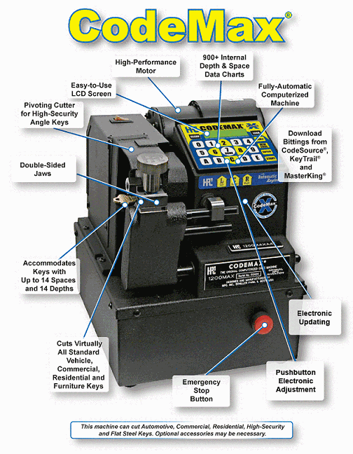 1200MAX - CODEMAX® KEY ORIGINATOR - 120V - HPC