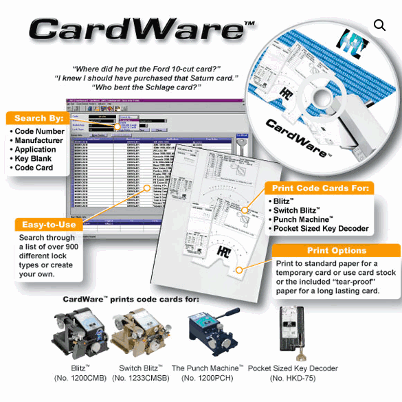 HPC H-CW-CD Cardware Software - Gallery Image