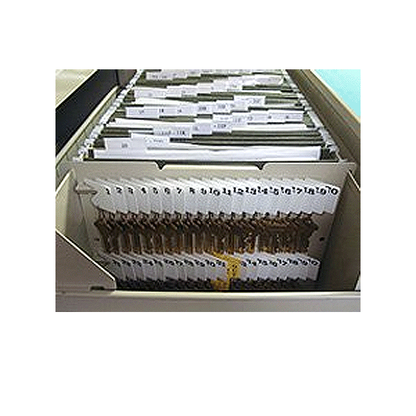 HPC Hanging File Key Rack - HF-40 - Gallery Image #2
