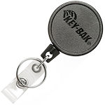 Key-Bak MID6-DUO Heavy Duty Badge Reel and Keychain with Belt Clip - SKU: 0006-0804