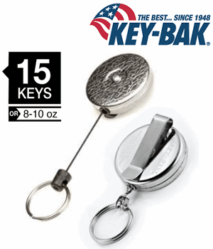 Key-Bak Belt Clip Original Key-Bak (Kevlar Cord) Model #485-HDK - SKU: 0485-802
