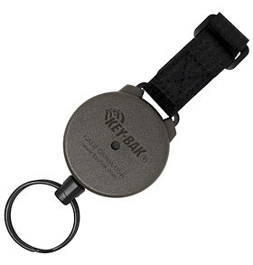 SECURIT MOLLE Heavy Duty Carabiner Retractable Keychain