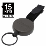 Key-Bak SECURIT MOLLE Heavy Duty Carabiner Retractable Keychain 0488-8200