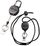 Key-Bak Sidekick® Twist-Free Retractable Keychain and Badge Reel - SKU: 0KB1-0A