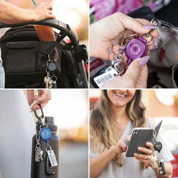 Key-Bak 0KW1-0A54 Snapback Retractable Keychain - Gallery Image #3