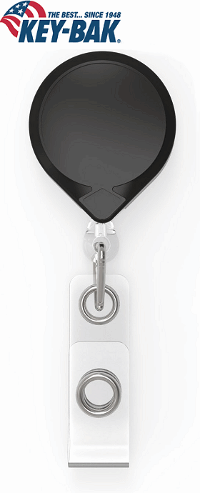 Key-Bak Mini-bak® Retractable Badge Holder