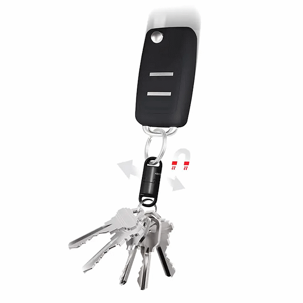 KeySmart KS847-BLK MagConnect Pro Locking Magnetic Keychain - Gallery Image #4