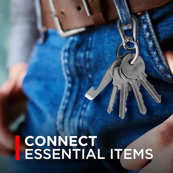 KeySmart KeyClip Secure Carabiner Clip KS849-SS - Gallery Image #1