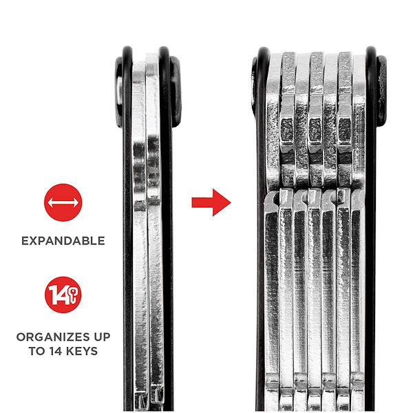 KeySmart KS019-CF3K Compact Key Holder - Gallery Image #3
