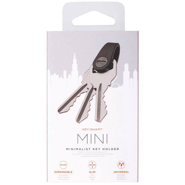 KeySmart KS015-BLK Mini Minimalist Key Holder - Gallery Image #1