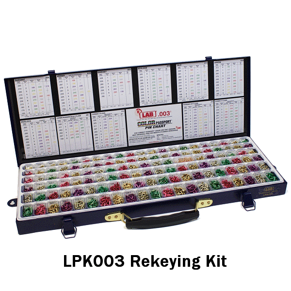 LAB Classic Pro LPK003 Rekeying Kit - Gallery Image #1