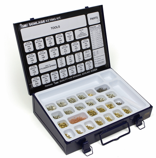 LAB Metal Wedge Schlage Lock Pin Kit - Gallery