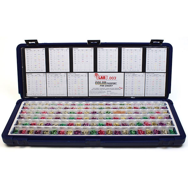 LDKZ5 - UNIVERSAL SEMI-PRO DUR-X POLY PIN KIT - .005 - LAB