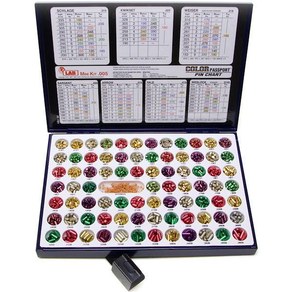 LMK003 & LMK005 - UNIVERSAL MINI METAL PIN KIT - LAB