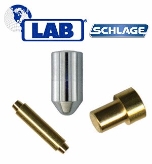 LAB Schlage Master, Top, Bottom, T & Retainer Lock Pins