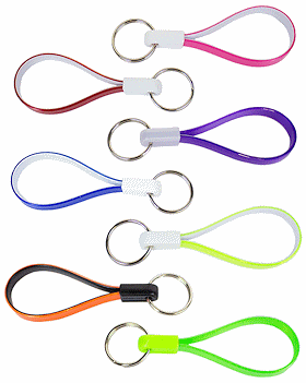 Lucky Line Key Loop Keychains - SKU: 40900