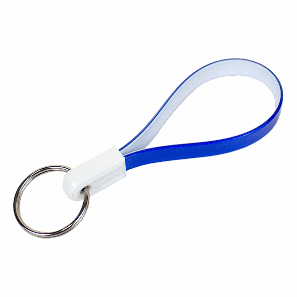 40900-BLUE - KEY LOOP KEYCHAIN - BLUE - LUCKY LINE more images