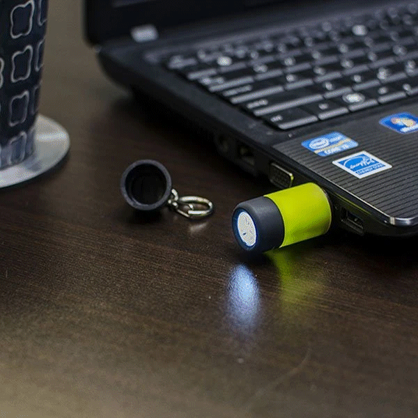 Lucky Line LED USB Torch Light U11270 - Gallery Image #2