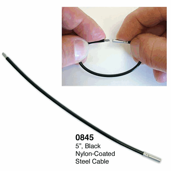 Lucky Line Cable Key Ring 84500 - Gallery Image