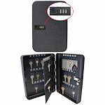 Lucky Line 60 Hook Locking Metal Combination Lock Key Cabinet 611