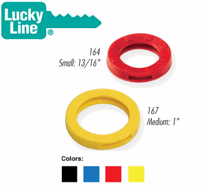 Lucky Line Key Identifiers - SKU: 164, 166 & 167