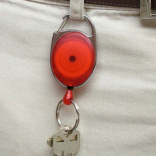 Lucky Line 64001 Red Key Retractor Application