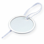 Lucky Line White Paper Key Tag with String - SKU: 272
