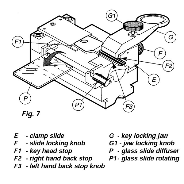 Silca Marker 2000 C1 Jaw - Gallery Image #1