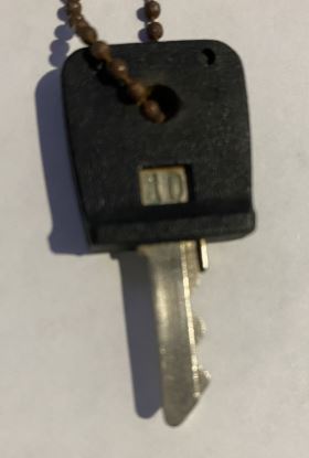 1D Club Car Original Key