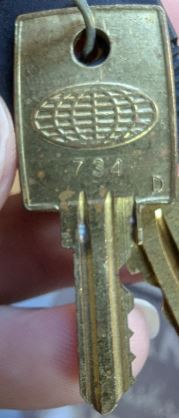 734 Original Craftsman Key