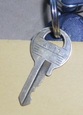 A919 Masterlock Key