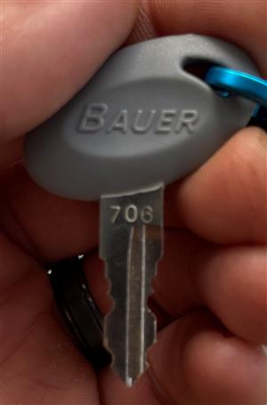 Bauer 706 RV Storage Lock Key