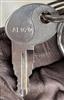 Bauer AE020 RV Trailer Lock Key