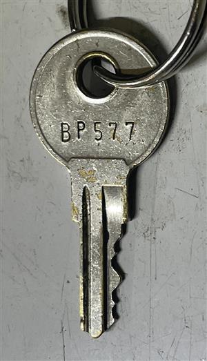 Bauer BP577 Cabinet Lock Key