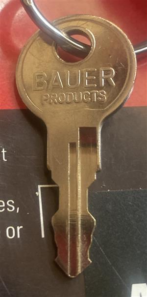 Bauer Leer J330 Lock Key