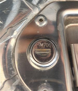 Better Built TM706 Toolbox Lock Key