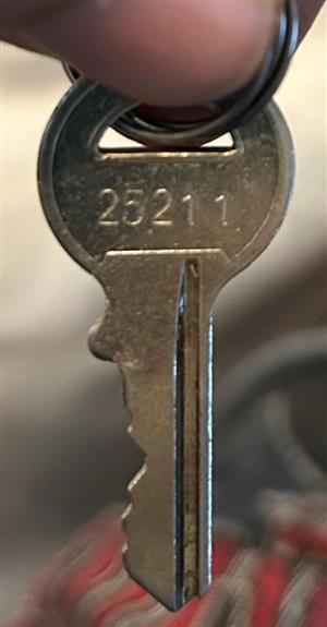 Brinks Gate 25211 Lock Key