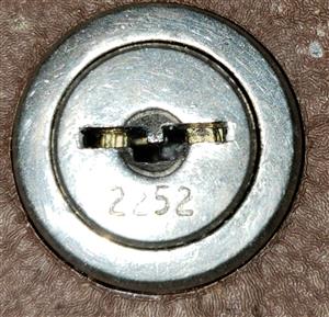 Compulocks Replacement Cylinder and Keys #25 - key set and lock replacement  - CLYKA25 - Security Locks 