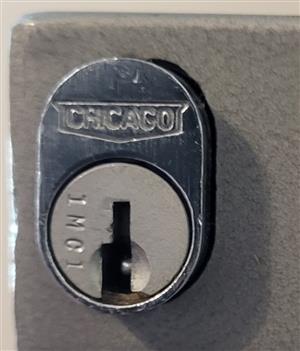 Chicago Invincible 1MC1 File Cabinet Lock Key