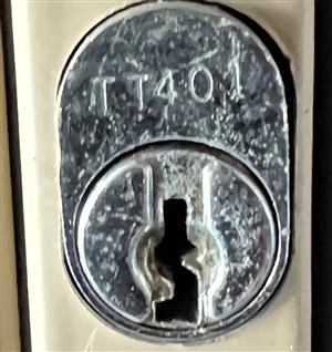 Cole TT401 File Cabinet Lock Key